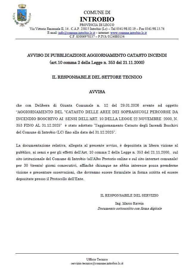 avviso